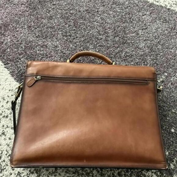 Banuce Leather Briefcase Crossbody - Picture 8 of 8